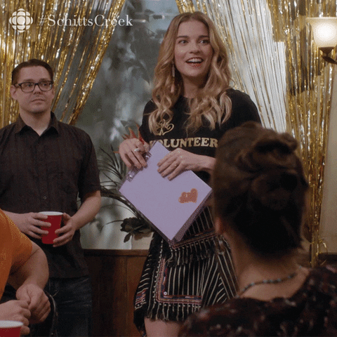 Schitts Creek Yes GIF by CBC