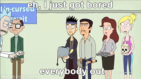rick and morty GIF