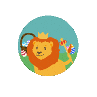 Happy Lion Sticker by LioxFoundation