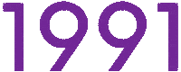 90S Year Sticker