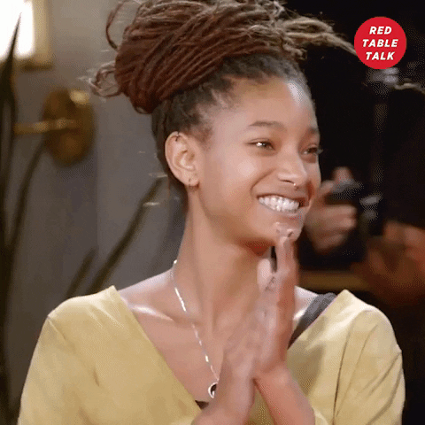 Happy Willow Smith GIF by Red Table Talk