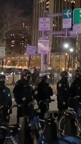 Police Clash With Protesters During Black Liberation March on Brooklyn Bridge