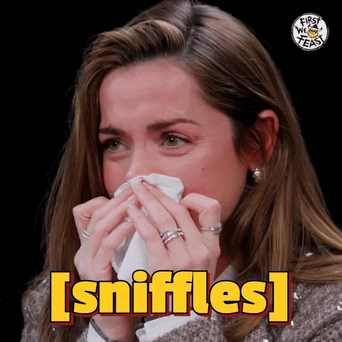 Sick Ana De Armas GIF by First We Feast