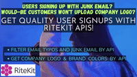 Enrich user profiles: company logos, brand colors