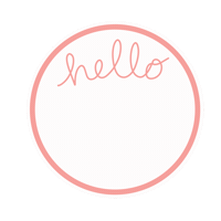 Year Hello Sticker