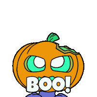 Trick Or Treat Halloween Sticker by Christophers Genie