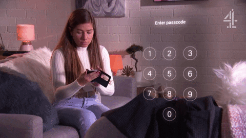Text Reaction GIF by Hollyoaks