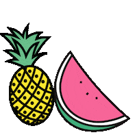 Spring Break Sun Sticker by Martina Martian