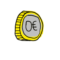 no money Sticker by nil nil nil