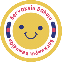 Vaksin Sticker by Skena Creative
