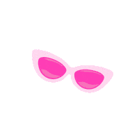 Pink Sunglasses Sticker by WONDR