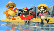 Happy Summer GIF by Aardman Animations