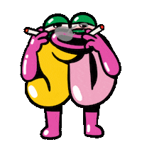 Smoke Smoking Sticker by Super Dope