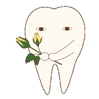 Fathers Day Rose Sticker by dental_sozai