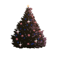 Christmas Tree Winter Sticker by VIMNEMEAA