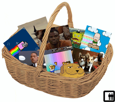 internet gift basket GIF by Cheezburger