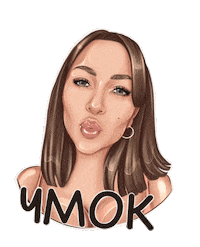 _gromova_anastasia_art_ поцелуй громова громовацелует Sticker