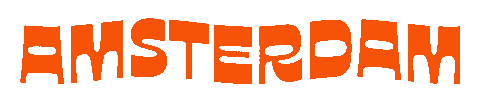 Wave Orange Sticker