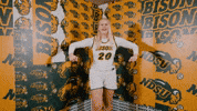 Womens Basketball Bison GIF by NDSU Athletics