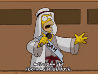 homer simpson wings GIF