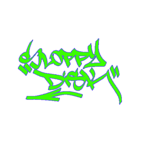 Logo Dj Sticker by sugarbitz and friends