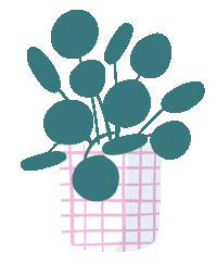 Home Plant Sticker by Bett Norris