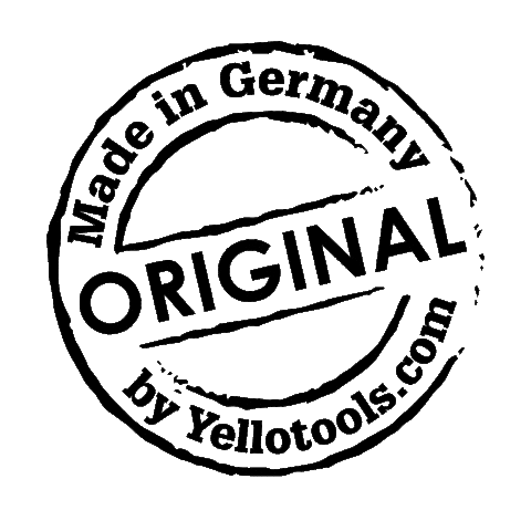 Made In Germany Button Sticker by Yellotools