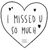 I Love You Distance Sticker