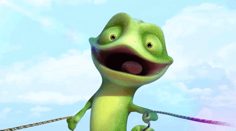 GameInsight giphyupload cool frog reach GIF