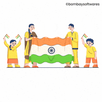 Independence Day India GIF by Bombay Softwares