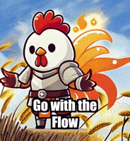 Go With The Flow Wisdom GIF by Zorooster