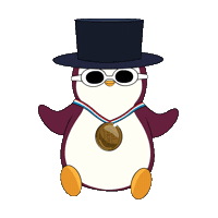 Good Game Spinning Sticker by Pudgy Penguins