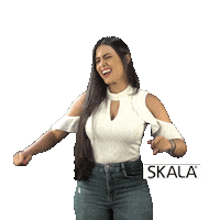 happy dance Sticker by Skala Cosméticos