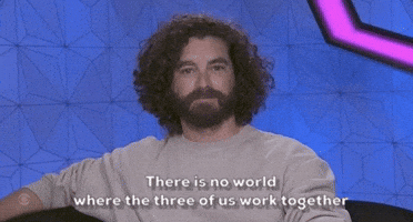 There Is No World Where The Three Of Us Work