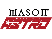 Astro Redlogo Sticker by Mason Garments