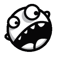 free delivery dame un bite Sticker