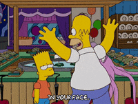 excited homer simpson GIF