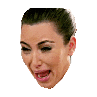 logo kim k STICKER by imoji