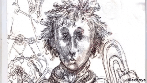 Art Think GIF by Alex Boya