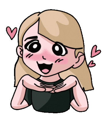 Aww Sticker by mahoniemoni