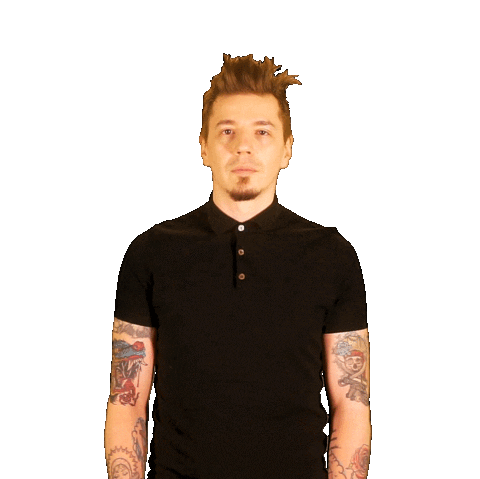 Man Yes Sticker by artemlubimov