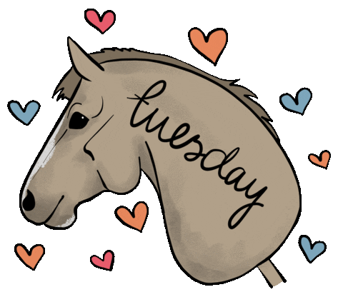 Tuesday Hobbyhorse Sticker