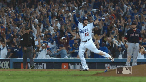 Los Angeles Dodgers Sport GIF by MLB