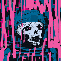 arctefact dystopia cryptoart arctefact distorted loops GIF