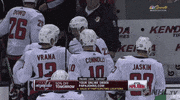 washington capitals hugs GIF by NHL