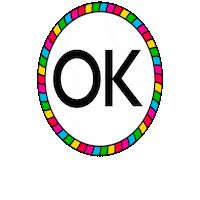 Ok Sticker by Grupo Cimarron
