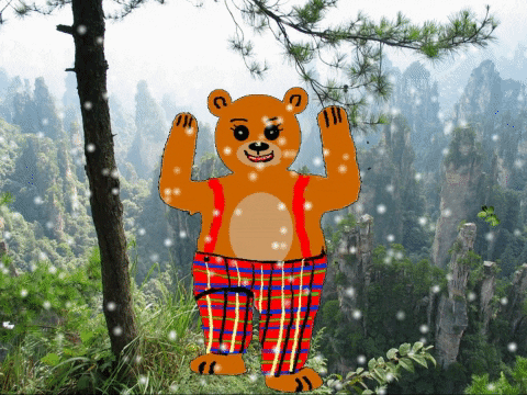 Thoughtz4Totz giphygifmaker beardance GIF