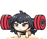 Working Out Sticker by Jin