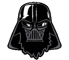 May The Force Vader Sticker by BEARDED VILLAINS