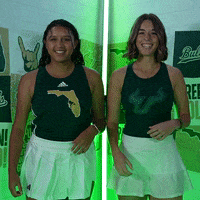 South Florida Tennis GIF by USF Athletics